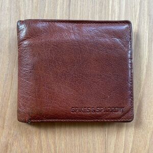 Spikes and Sparrow Deluxe Bi Fold leather wallet